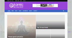 Desktop Screenshot of karmicecology.com